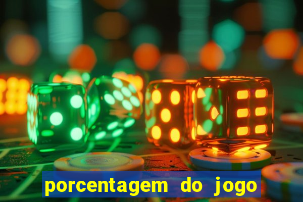 porcentagem do jogo fortune tiger